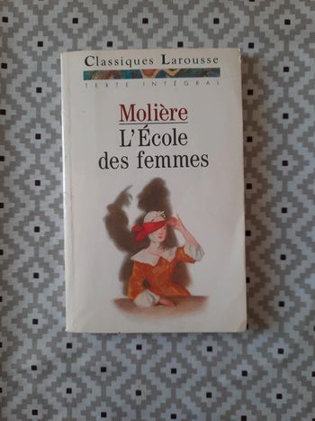 Livre l'école des femmes