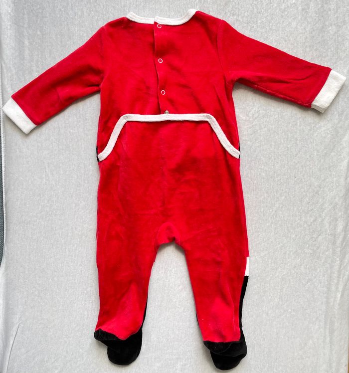 Dors bien / Grenouillère / Pyjama + Bonnet de Noël 71cm 9m - photo numéro 3