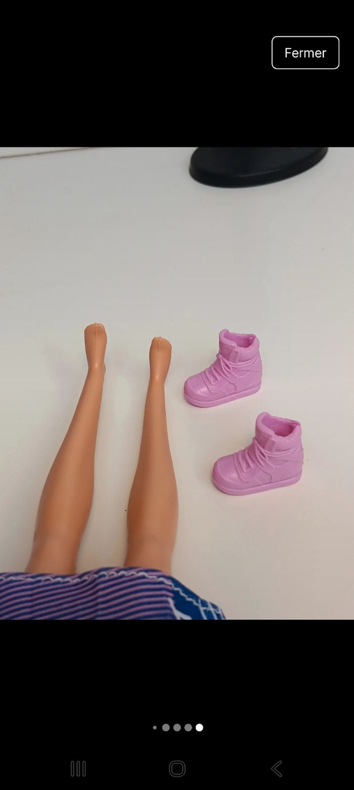 Poupée mattel barbie tenue sport tête 2015 corp 2015 fjf13
Poupée et ensemble compris - photo numéro 8