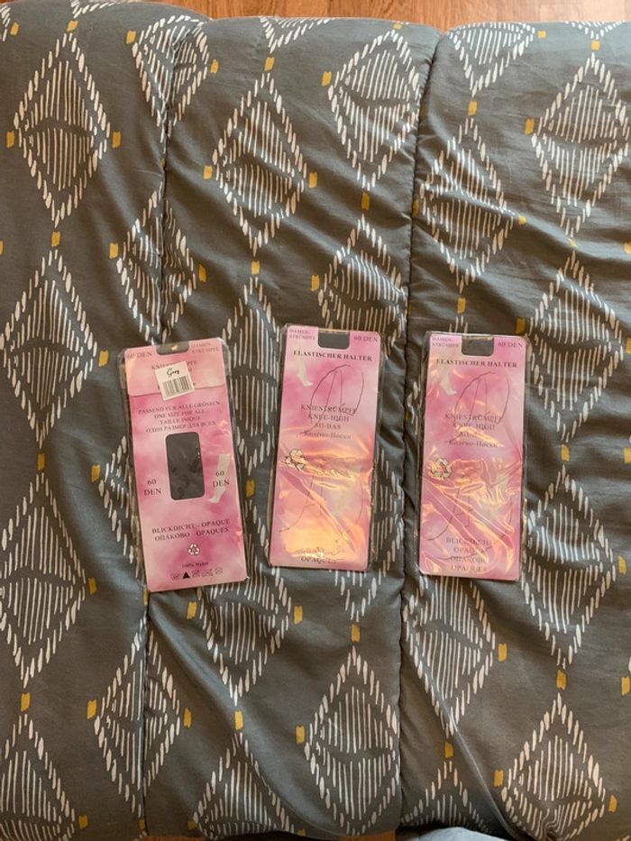 Lot de 3 packet de chaussettes collants neuf - photo numéro 2