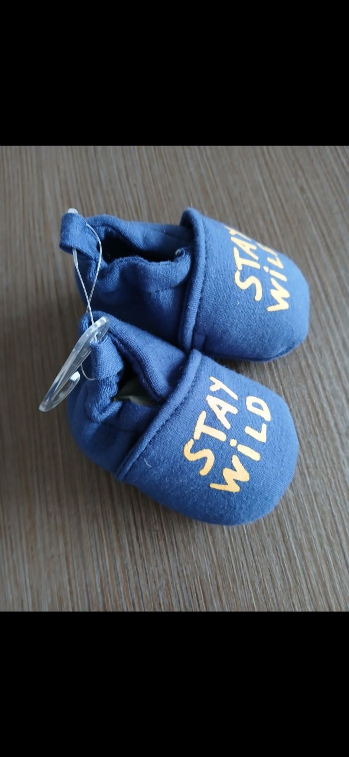 Chaussures garçon souple bleu 16/17 - photo numéro 2