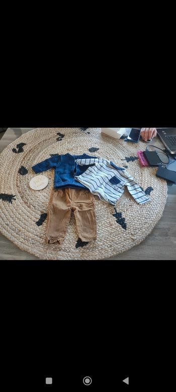 Ensemble bébé garçon 3 mois