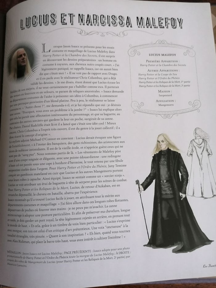 Livre la galerie des portraits. Sorciers, Moldus et autres Cracmols Harry Potter - photo numéro 8