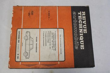 Revue technique Fiat 125