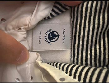 Veste petit bateau en très bon état 36 mois