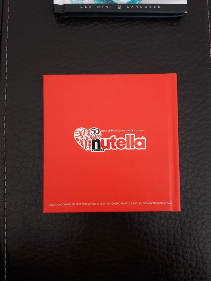 Lot livres recettes Nutella et Roquefort Société - photo numéro 3