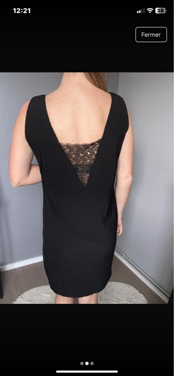 Robe noir à dentelle lpb taille s - photo numéro 2