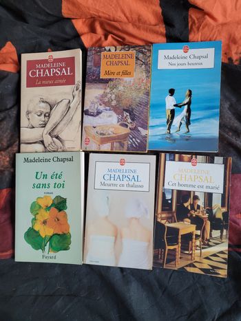 Livres de poche Madeleine Chapsal