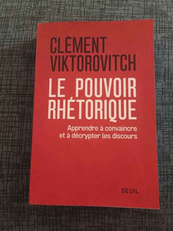 Le pouvoir rhétorique