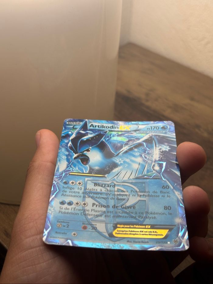 Artikodin EX 25/135 Team Plasma - photo numéro 3
