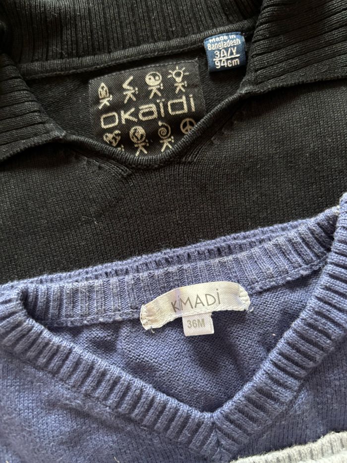 Gros lot de pulls garçon 3 ans - photo numéro 9