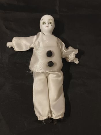 Pierrot vintage porcelaine 