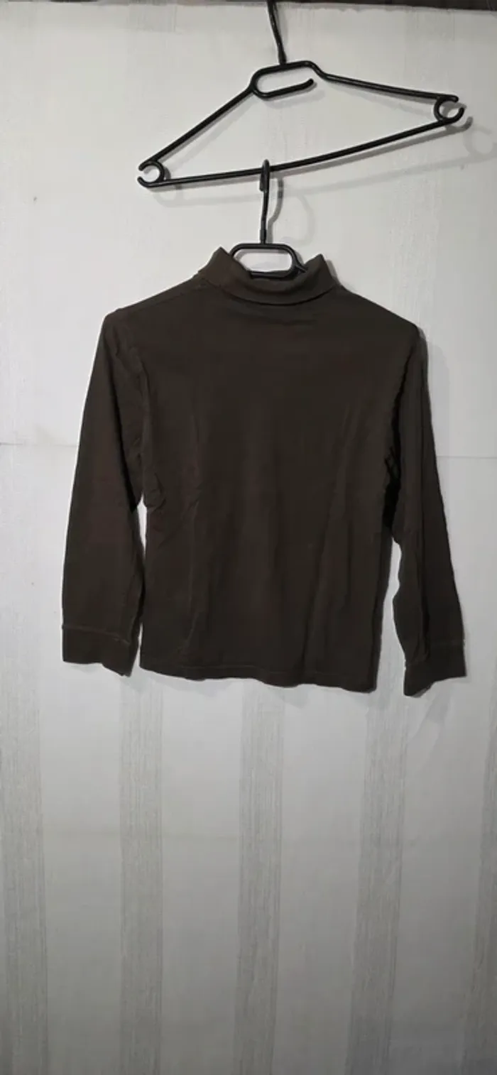 Sous pull 10ans col rouler - photo numéro 3