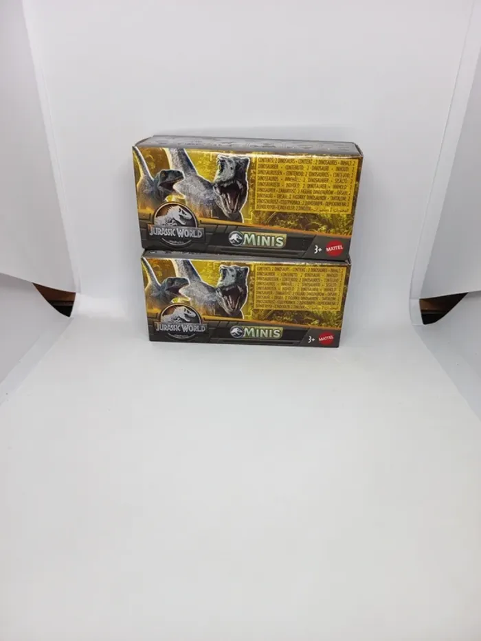 Lot de 2 - Mini Figurine Jurassic World