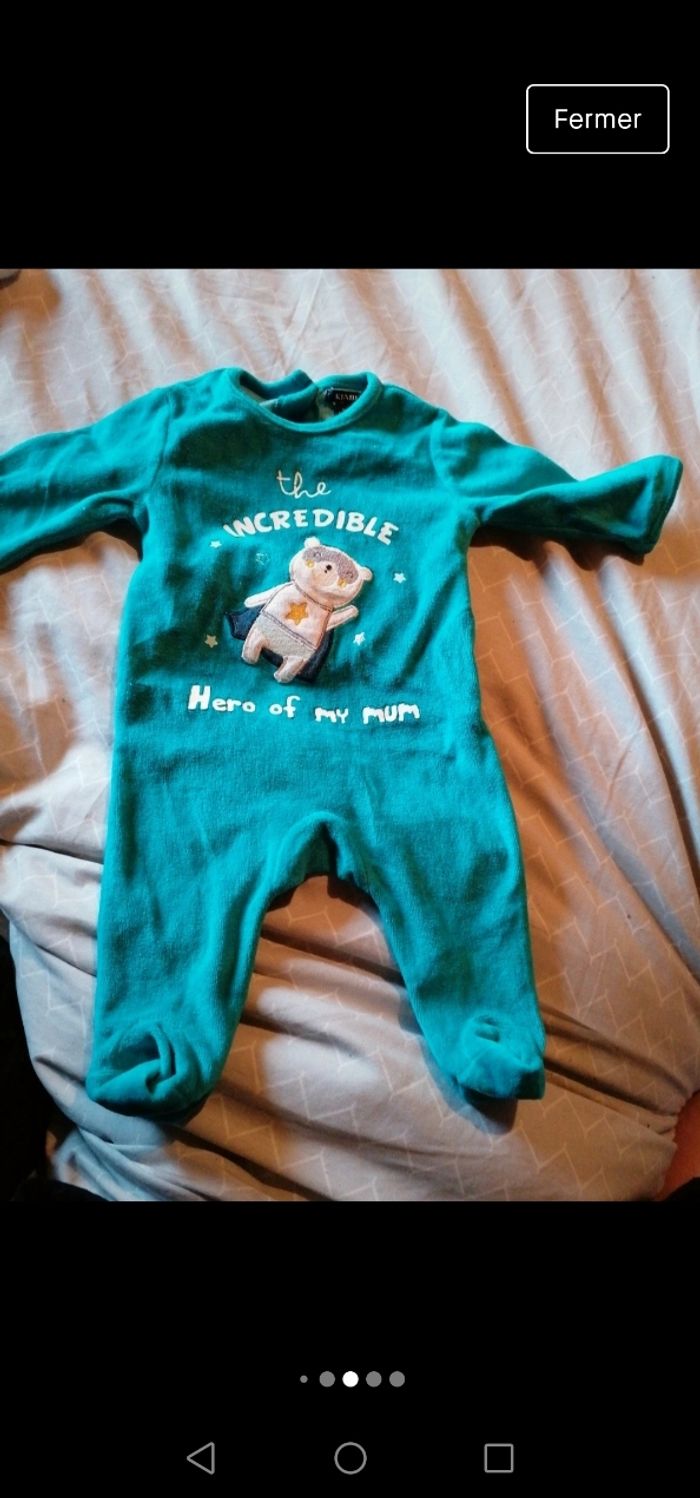 Lot pyjama 3mois - photo numéro 4