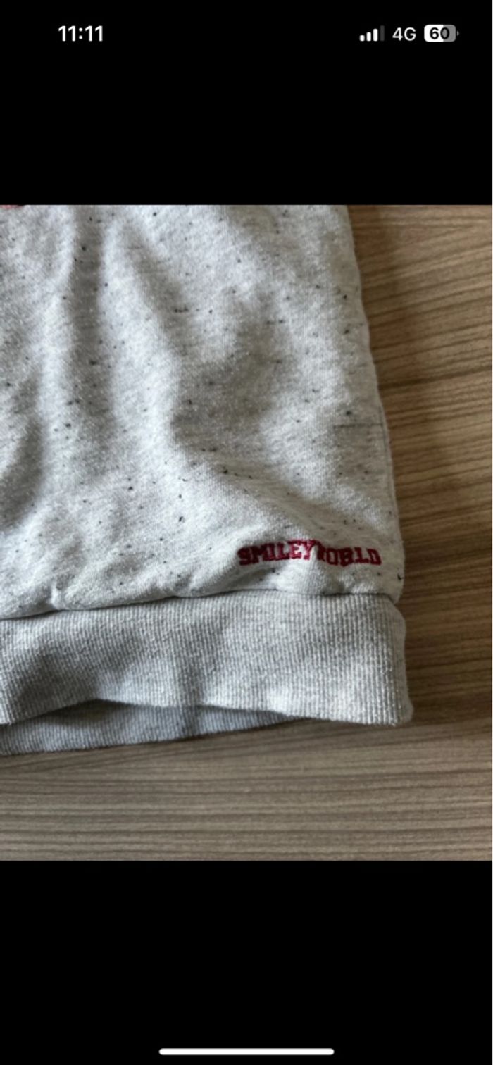 Pull à capuche chaud smiley - photo numéro 2