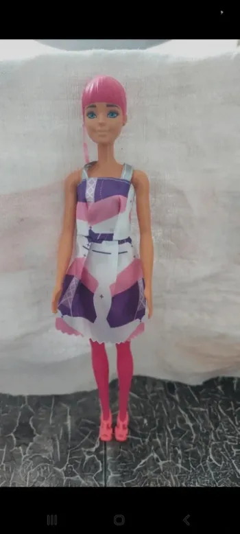 Robe courte Barbie