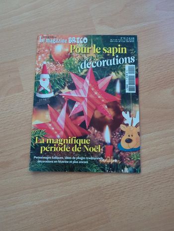 Magazine brico, spécial décorations sapin hors série