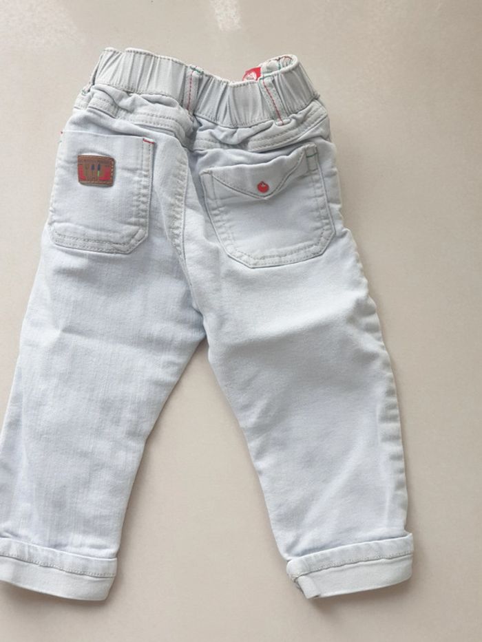 1 pantalon jean 18 mois 80cm marque sergent majeur - photo numéro 2