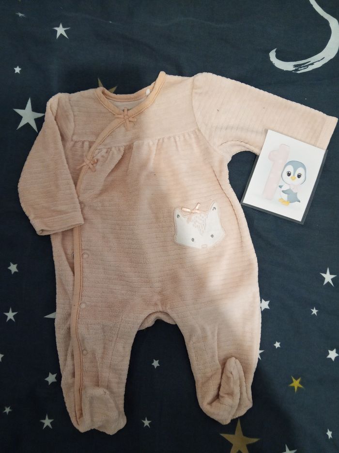 Pyjama "renard" (1) _ 1 mois