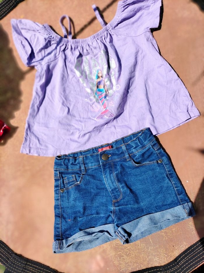 Top + short 6 ans