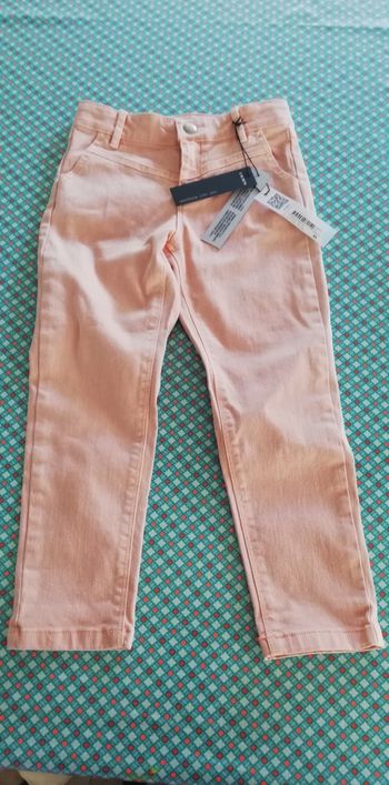 Ikks jean mom orangé 6 ans