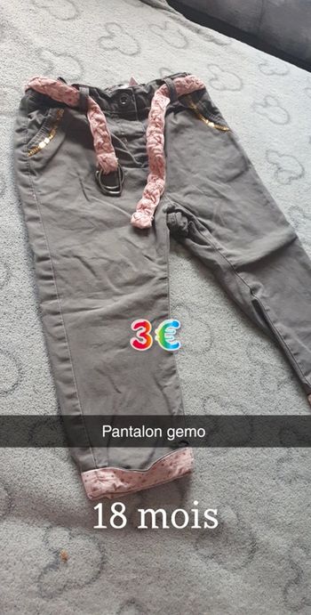 Pantalon gémo.