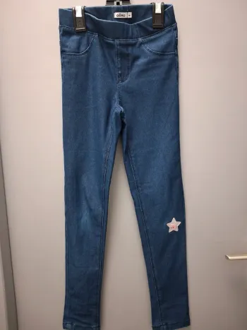 Pantalon jegging bleu - 10 ans