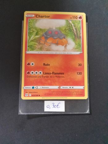 Carte Pokémon Chartore 023/196