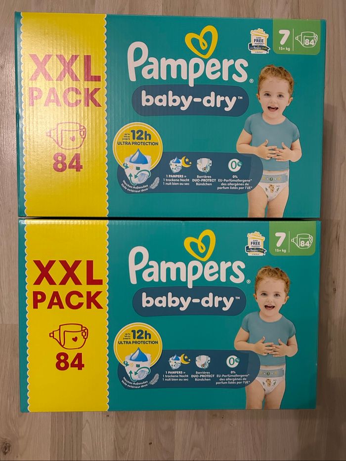 Pampers taille 7