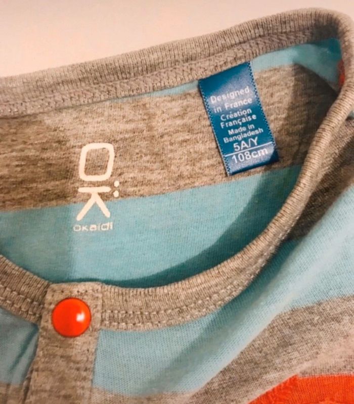 T-shirt okaidi - photo numéro 3