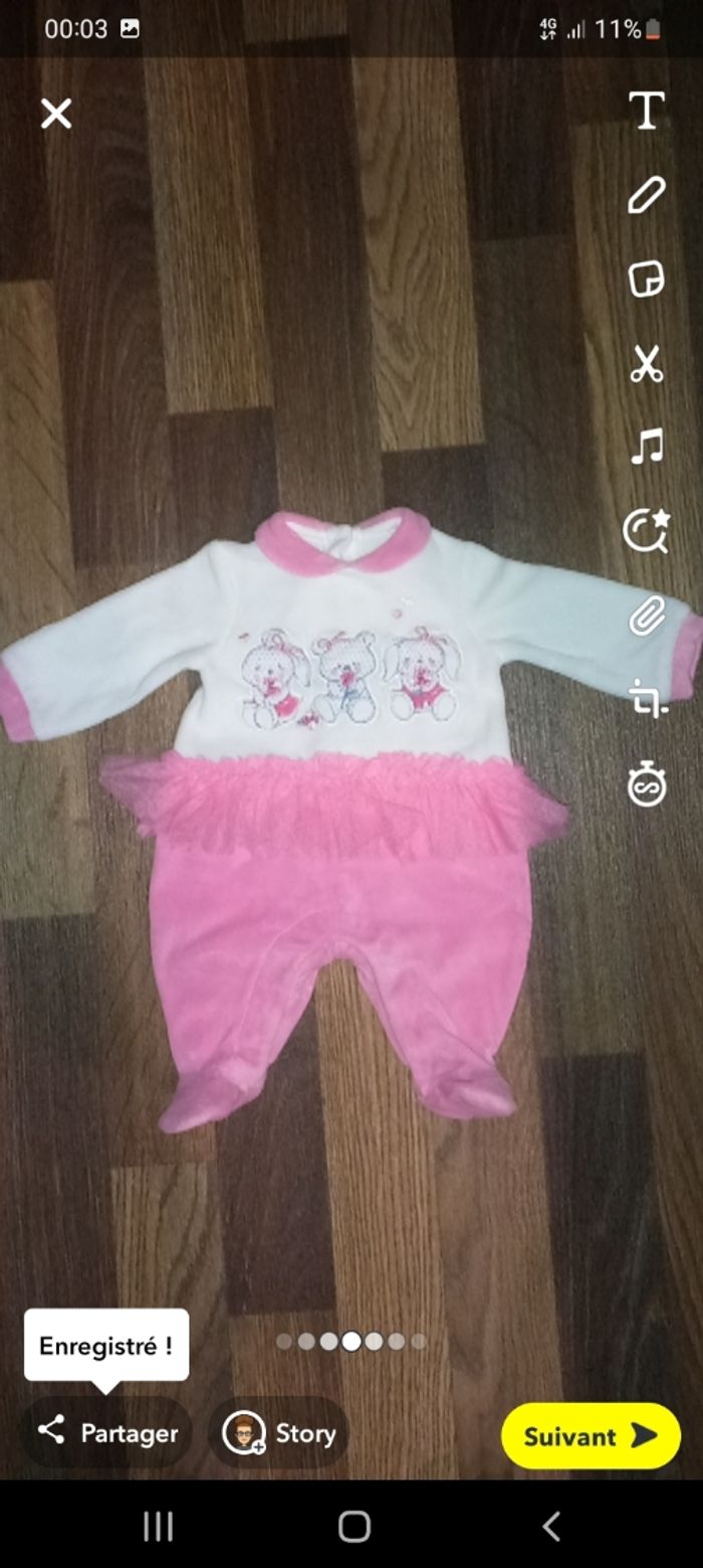 Lot bebe fille 0-1m - photo numéro 8