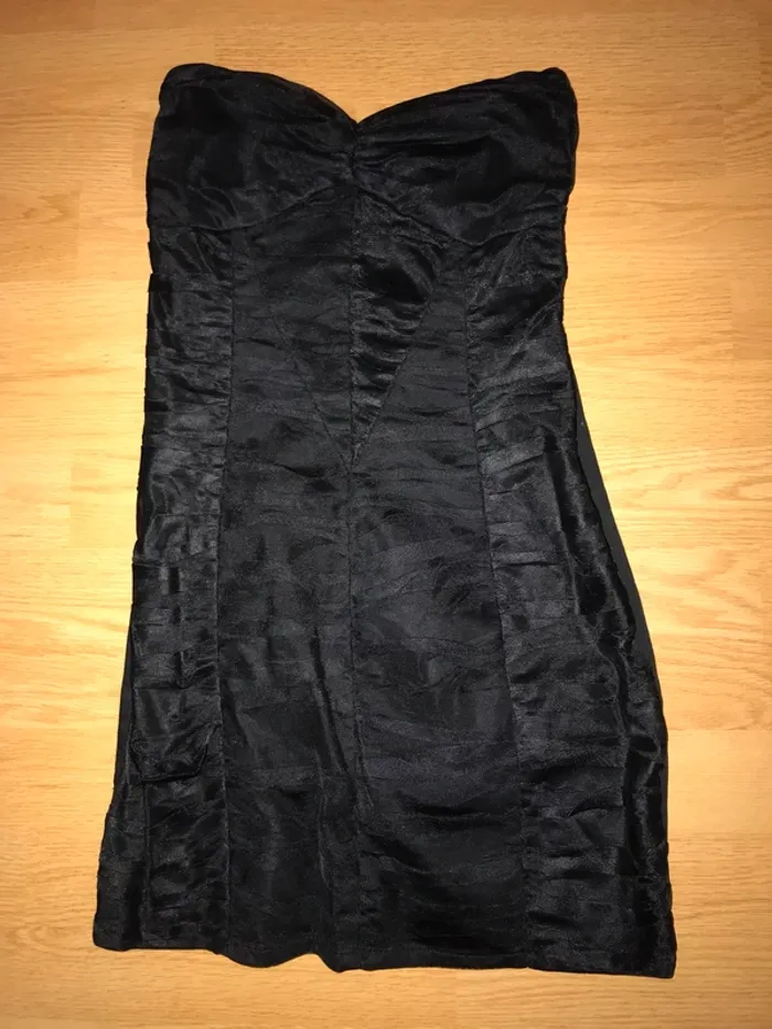 Robe bustier noir