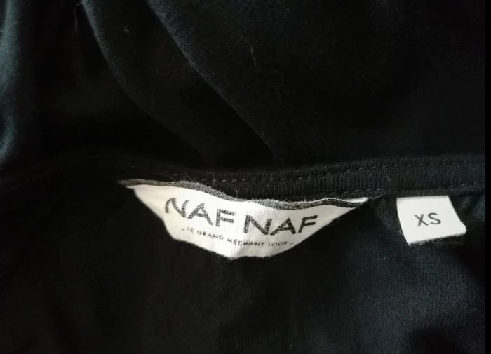 Débardeur haut brodé Le grand méchant look Naf Naf XS - photo numéro 10