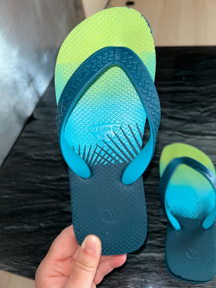 Tongs garçon olaian 31-32 - photo numéro 5