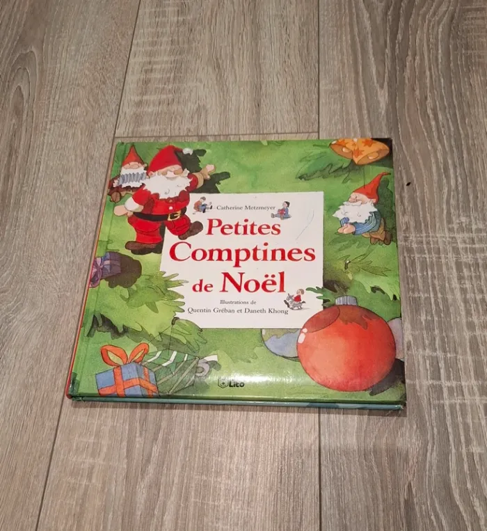 Livre Petites comptines de Noël