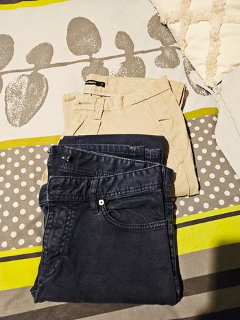 Lot de deux pantalons taille 38 homme tbe 