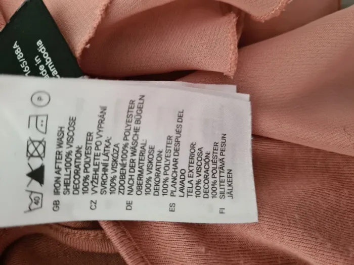 Blouse marron volanté H & M Taille S - photo numéro 5