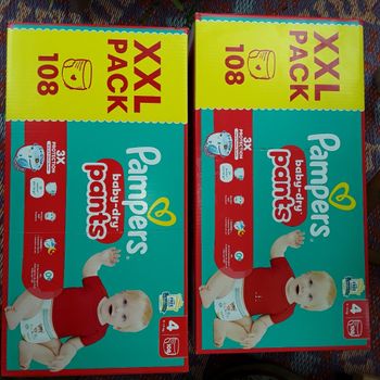 Couches pampers t 4