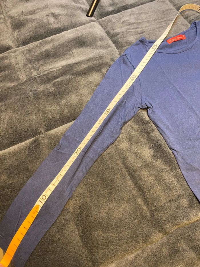 Tee shirt marine neuf 8 ans - photo numéro 5