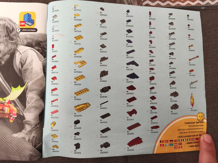 LEGO Creator 31102 : Le Dragon de feu - photo numéro 5