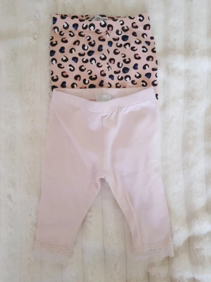 lot 2 leggings fille 6 mois ou unitaire