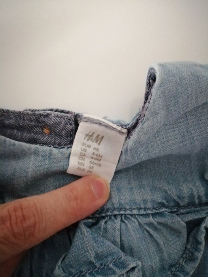 Robe en jean souple 6 mois - photo numéro 14