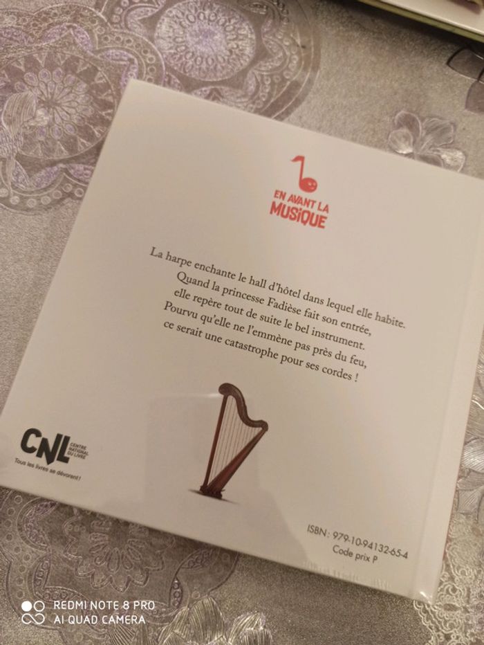 Livre Concerto pour Harpe, chat et poney - photo numéro 2