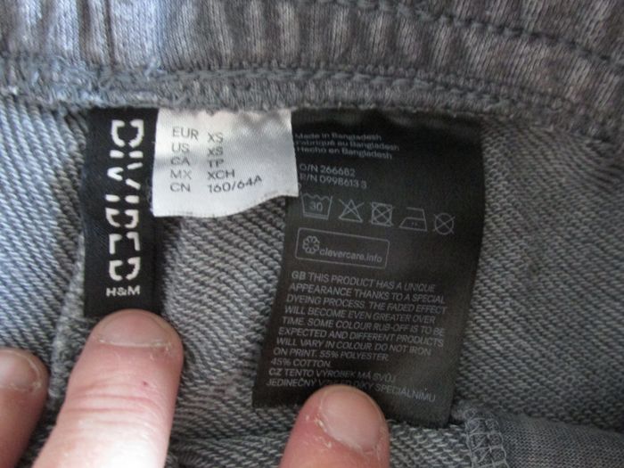 bermuda gris 14 ans ou XS H&M - photo numéro 8