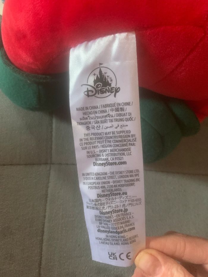 Peluche stitch noël officielle Disney - photo numéro 4