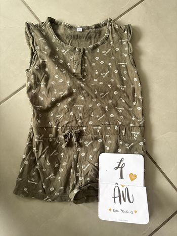 Combi short 4 ans
