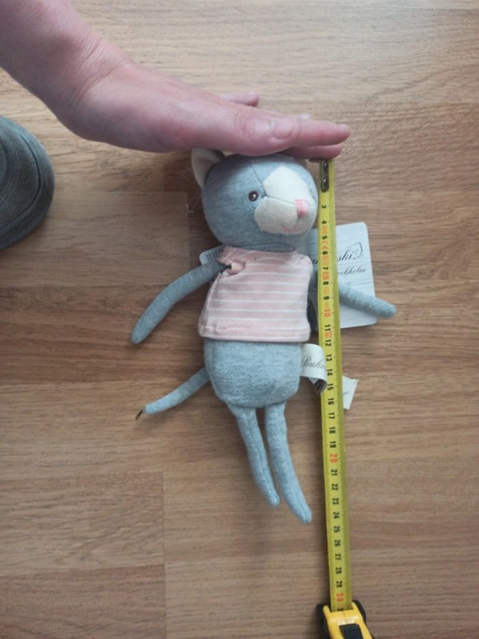 Bukowski peluche doudou chat neuf - photo numéro 3