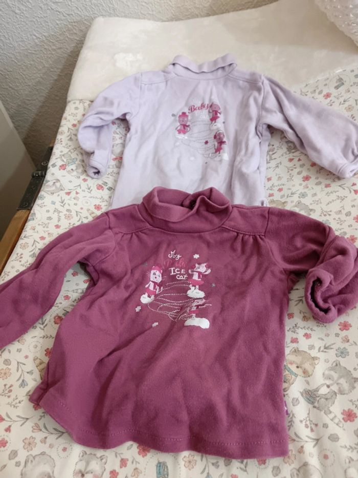 Lot de 2 Tshirt 6 mois