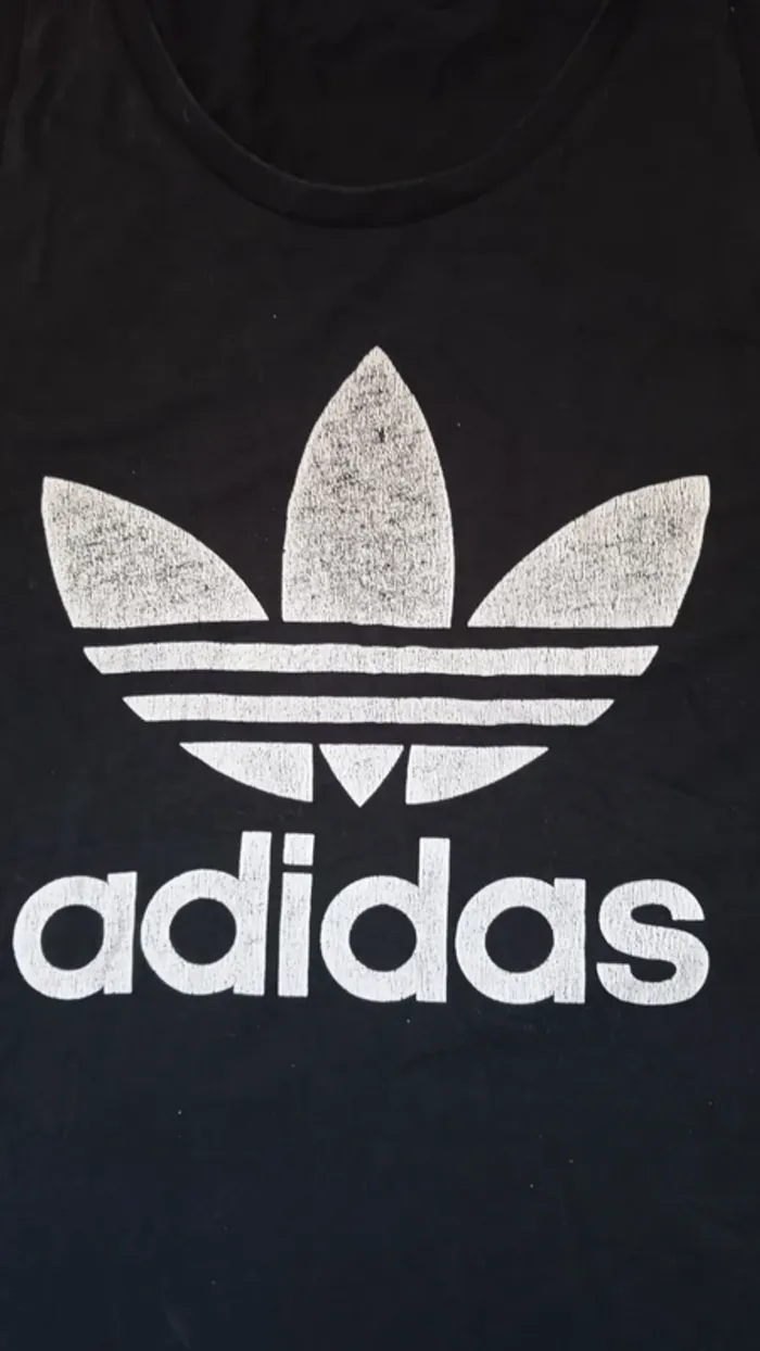 Adidas homme L – Débardeur sportif noir, idéal pour l’entraînement - photo numéro 3